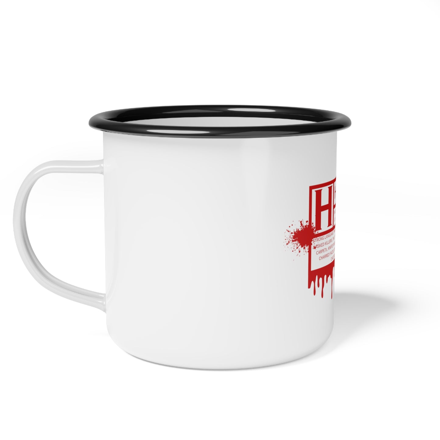 Horror Movie lover Enamel Camp Cup