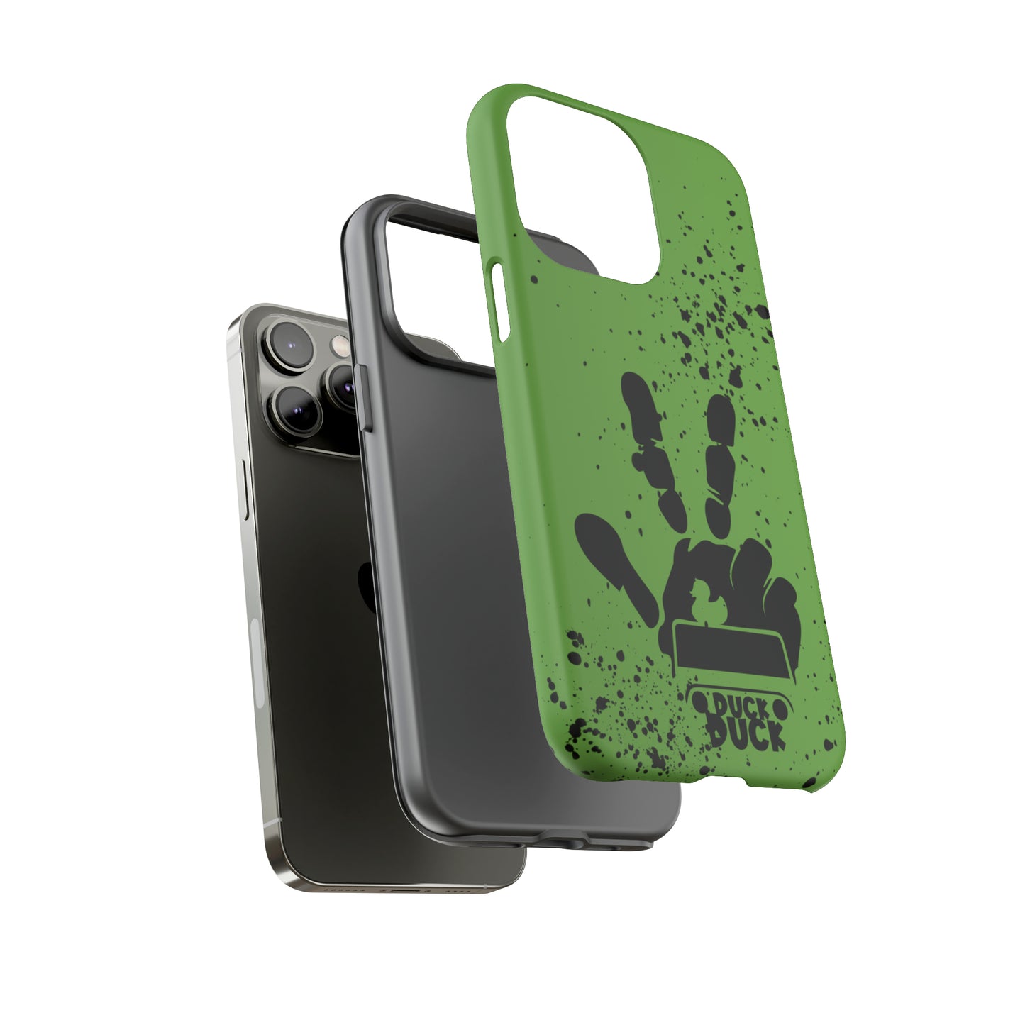 Duck Duck Green Protective Phone Case for IPhone, Samsung and Google Phones