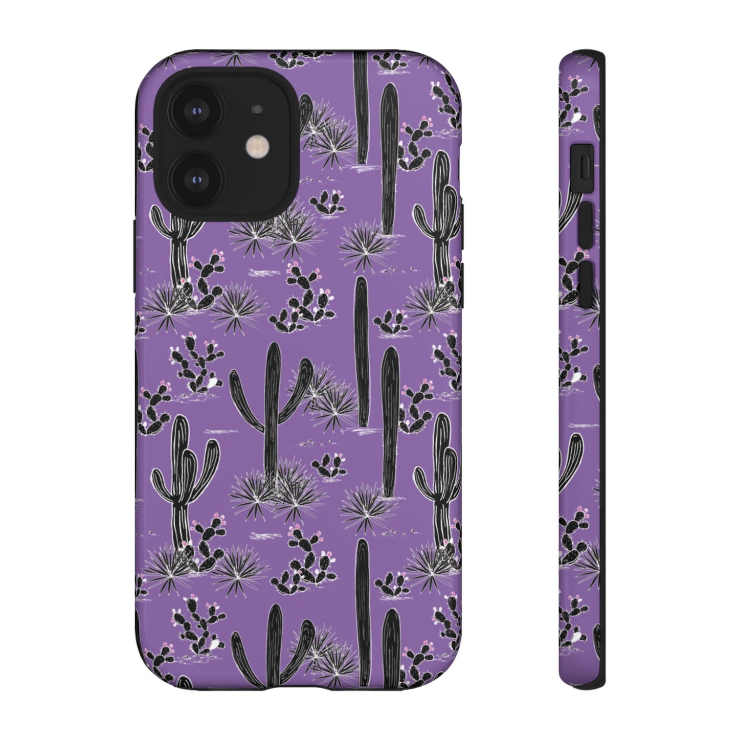 Purple Cactus Love Phone Case