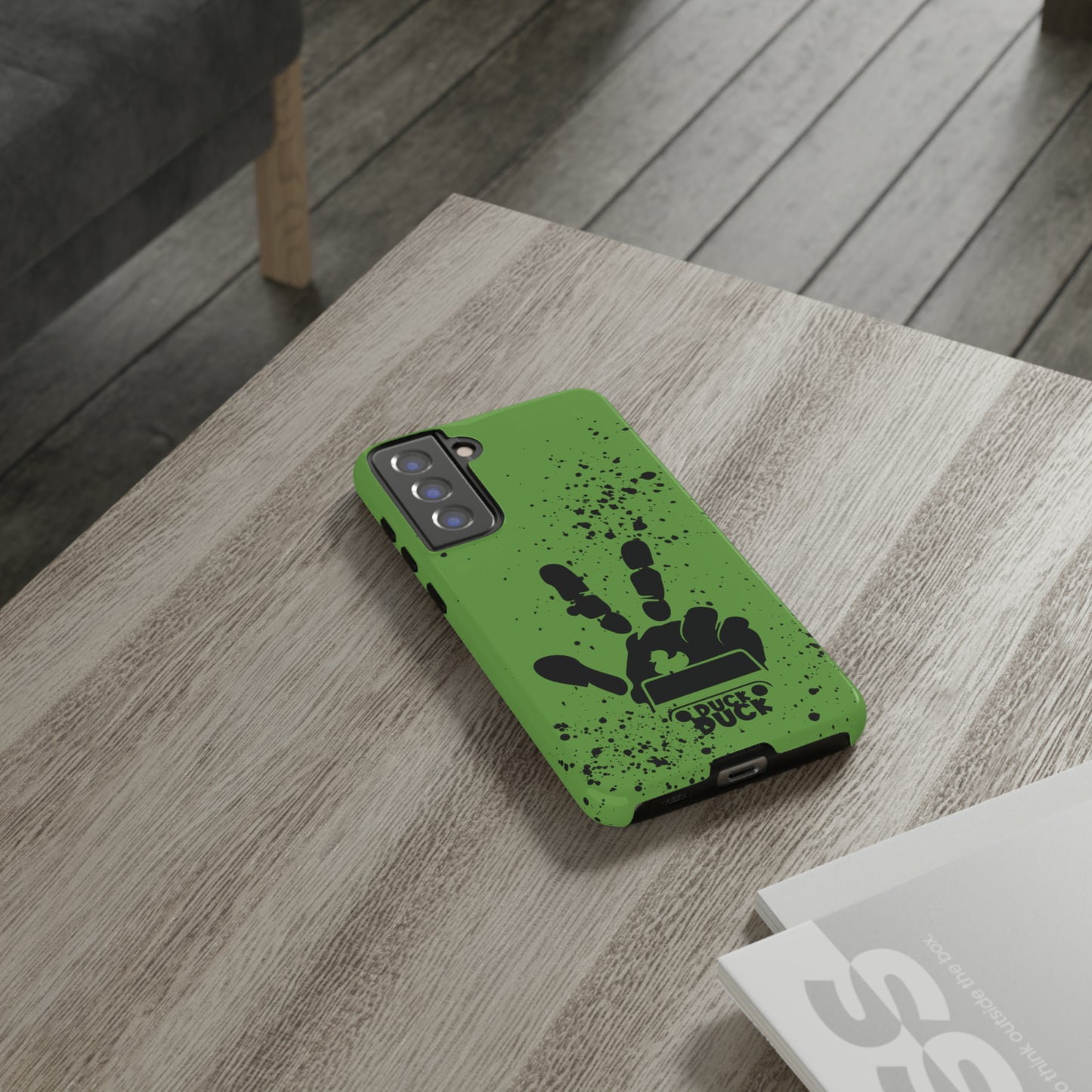 Duck Duck Green Protective Phone Case for IPhone, Samsung and Google Phones