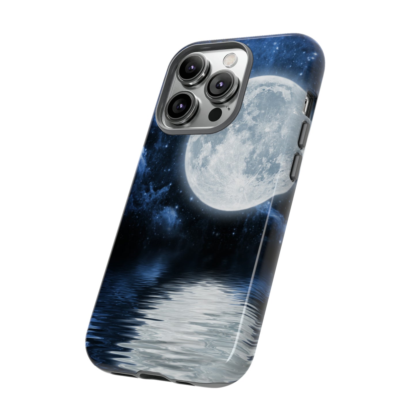 Moon Reflection Protective Phone Case for IPhone, Google and Samsung Phones