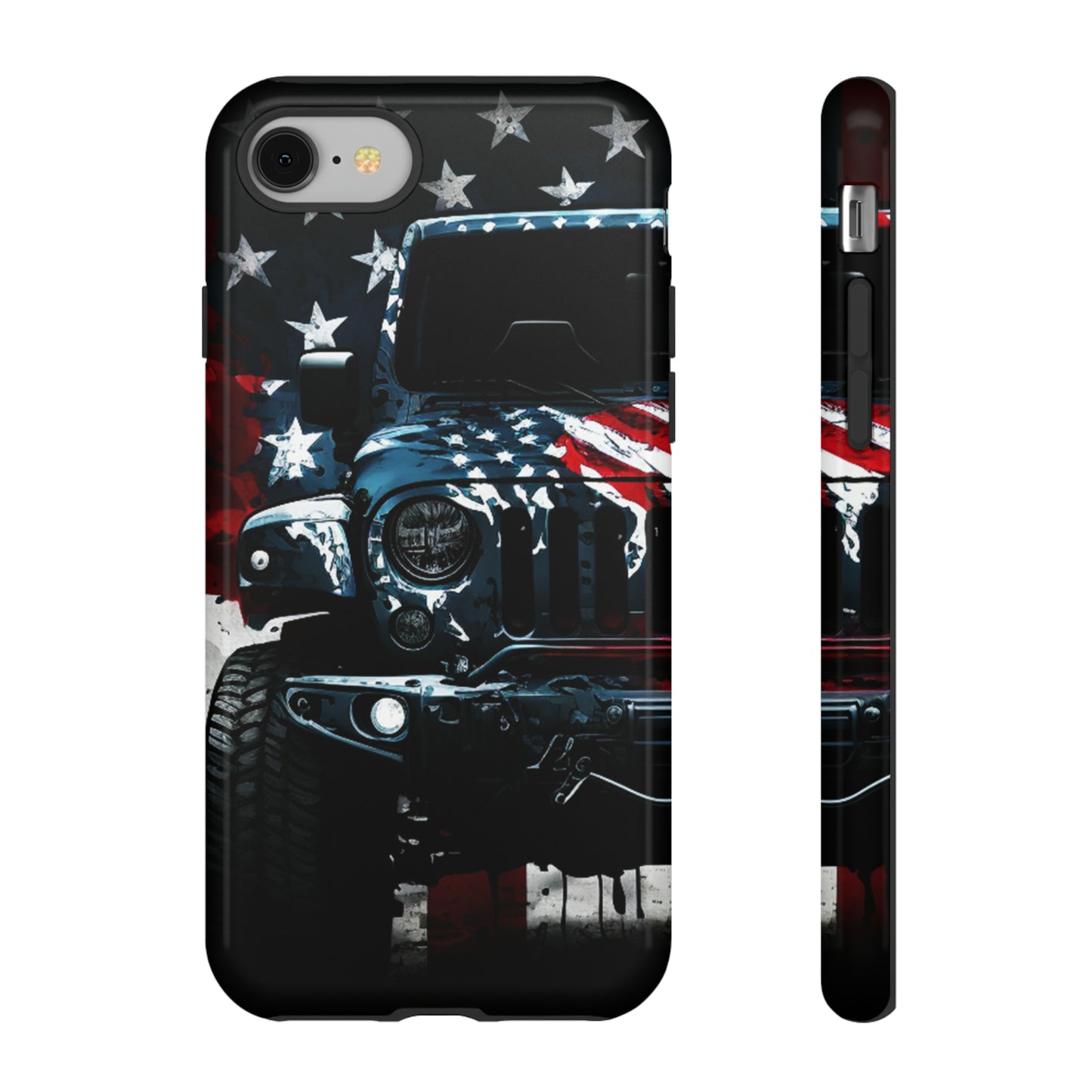 Off Roading Patriotic Protective Drop Proof Case Iphone, Samsung and Google phones