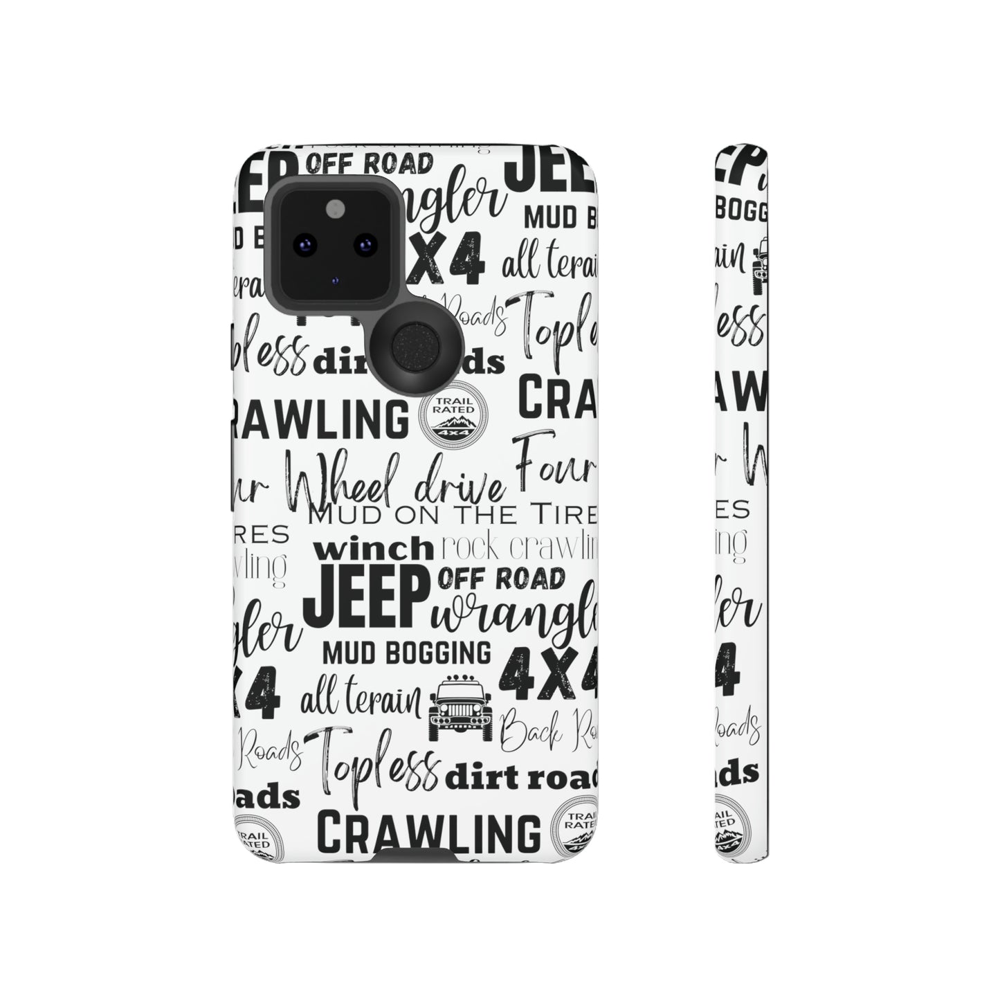 Off Road Subway Art Protective Phone Case for Iphone, Samsung and Google Phones