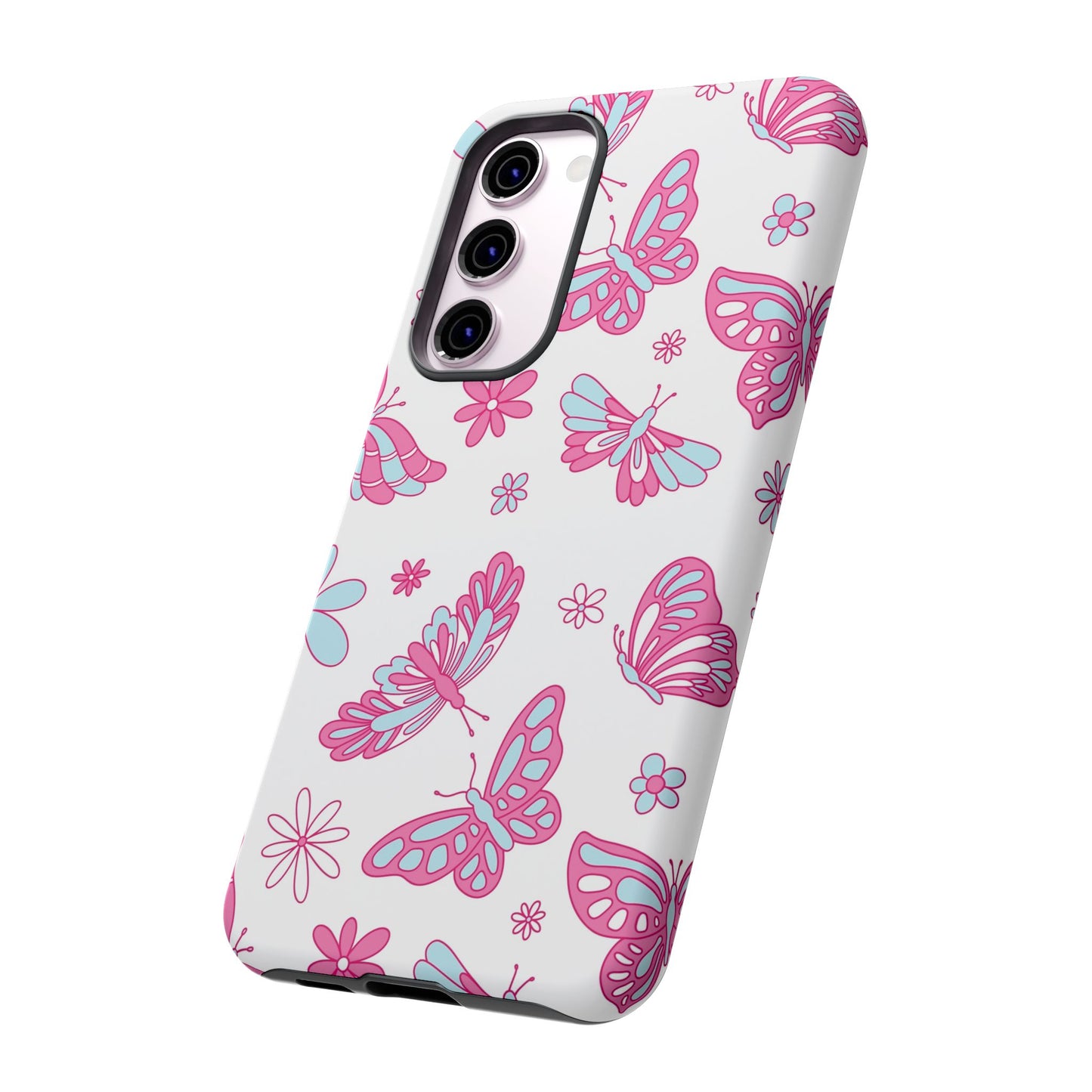 Pastel Butterflies Protective Phone Case