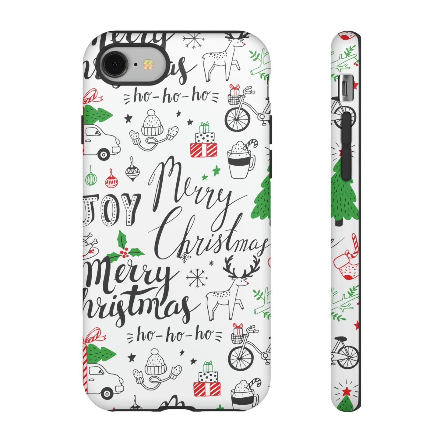 Merry Christmas Protective Phone Case for Iphone, Samsung and Google Phones