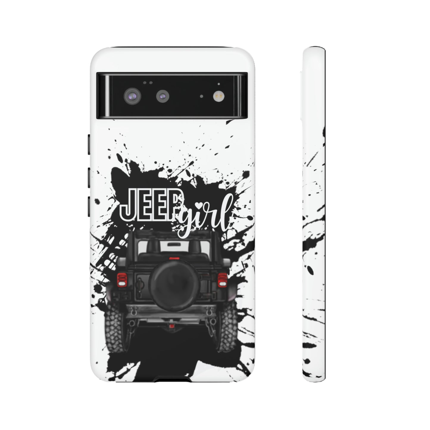 Off Road Girl Black Tough Cases