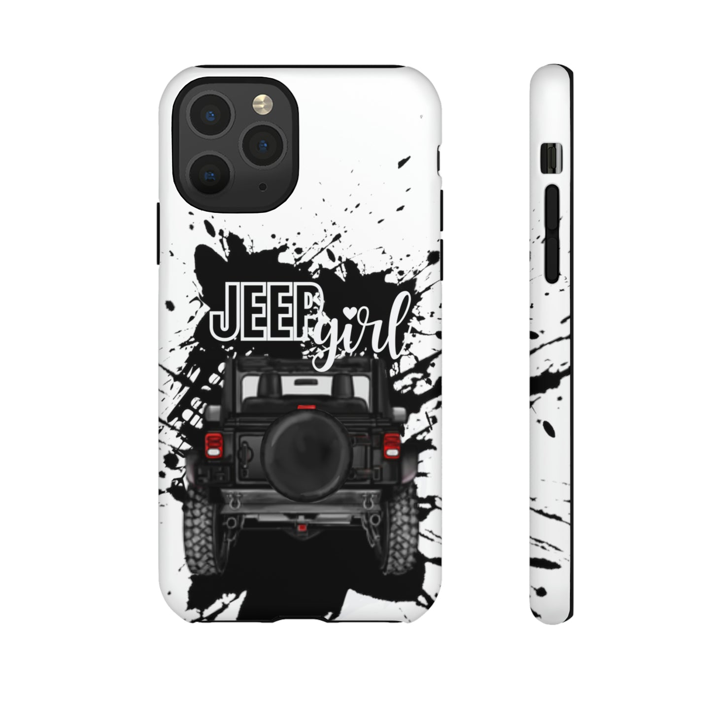 Off Road Girl Black Tough Cases