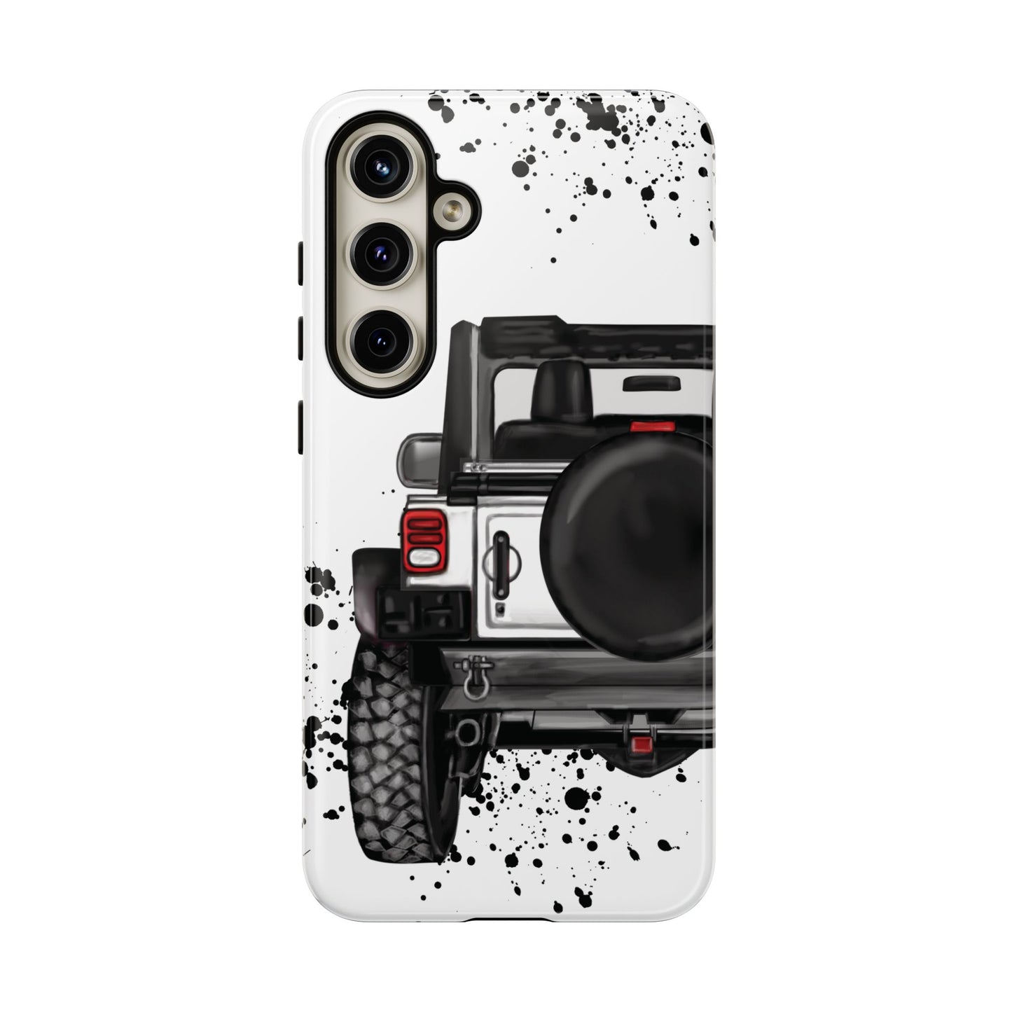 Off Road Life White Protective Case for Iphone, Google and Samsung
