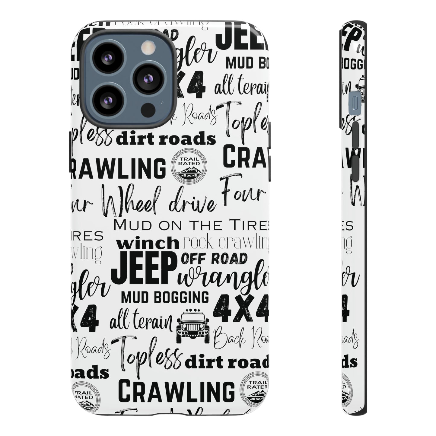 Off Road Subway Art Protective Phone Case for Iphone, Samsung and Google Phones