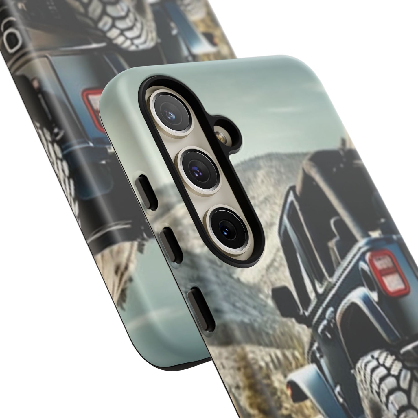 Blue Off Road Protective Phone Case