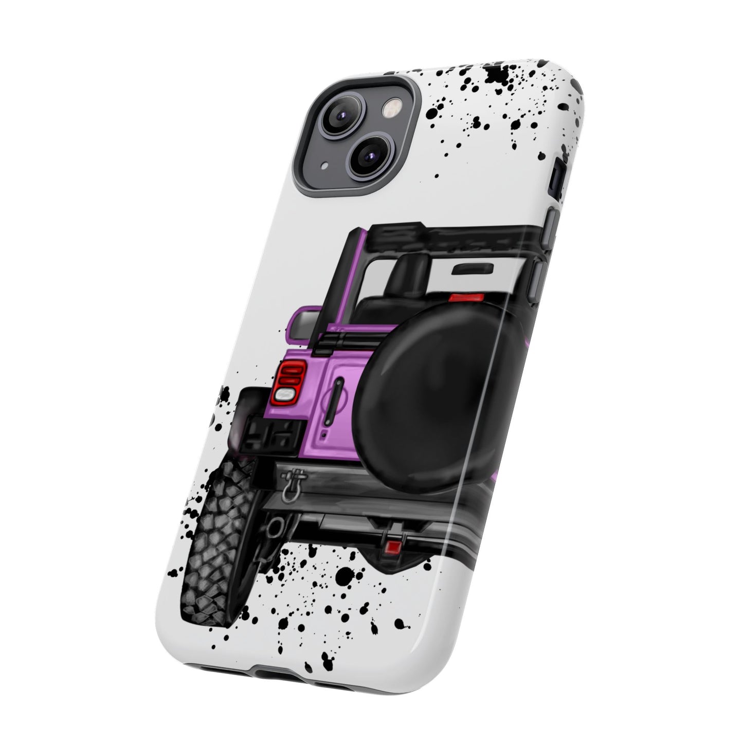 Off Road Life Pink/Light Purple Protective Case for Iphone, Google and Samsung