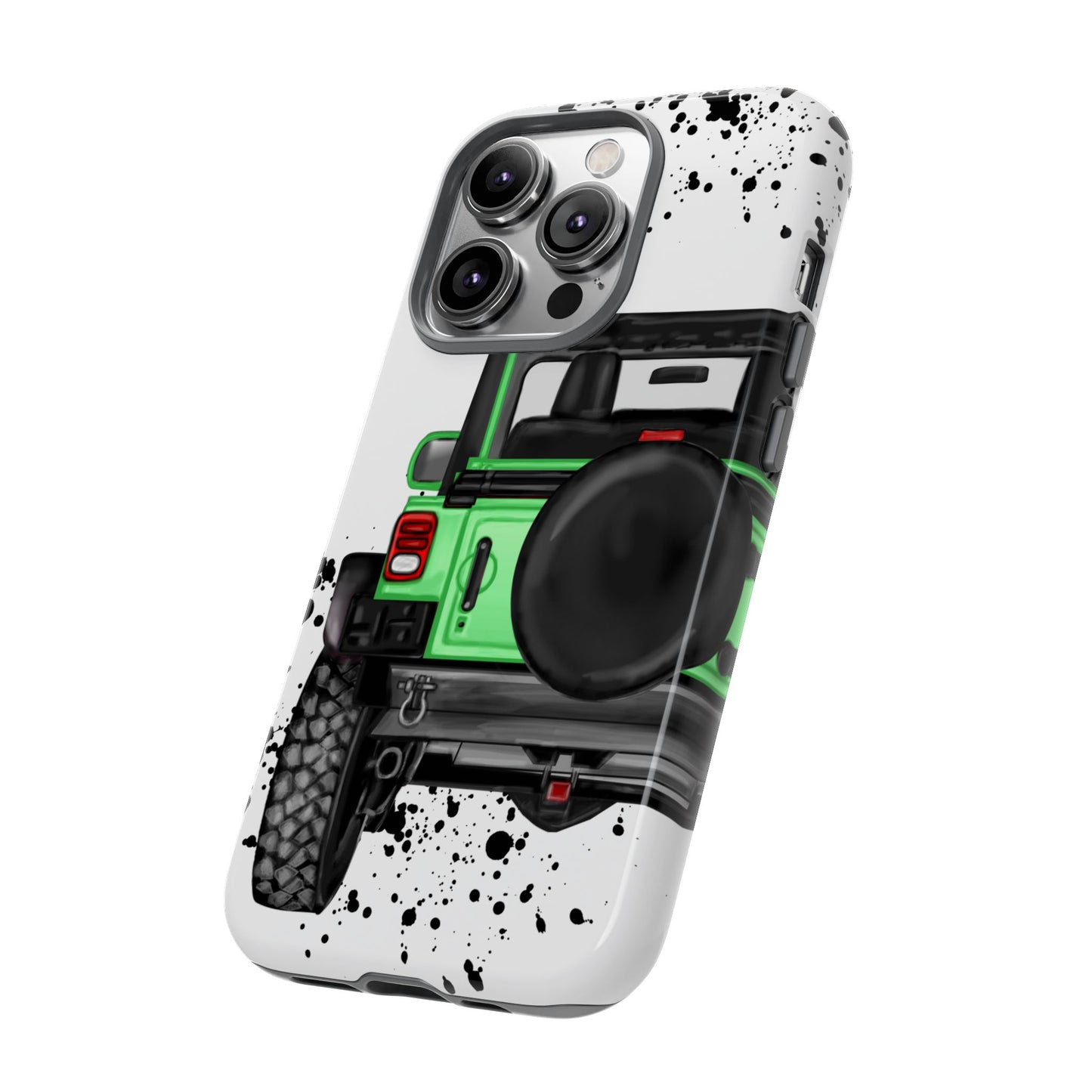 Off Road Life Green Protective Case for Iphone, Google and Samsung