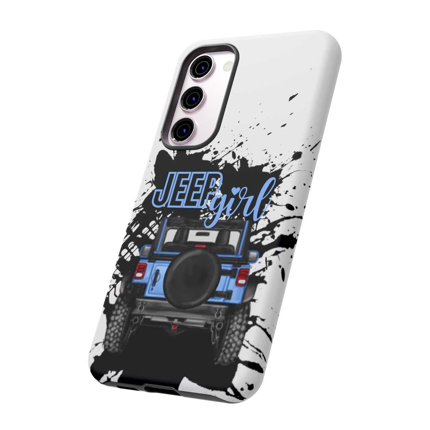 Off Road Girl Blue Tough Cases