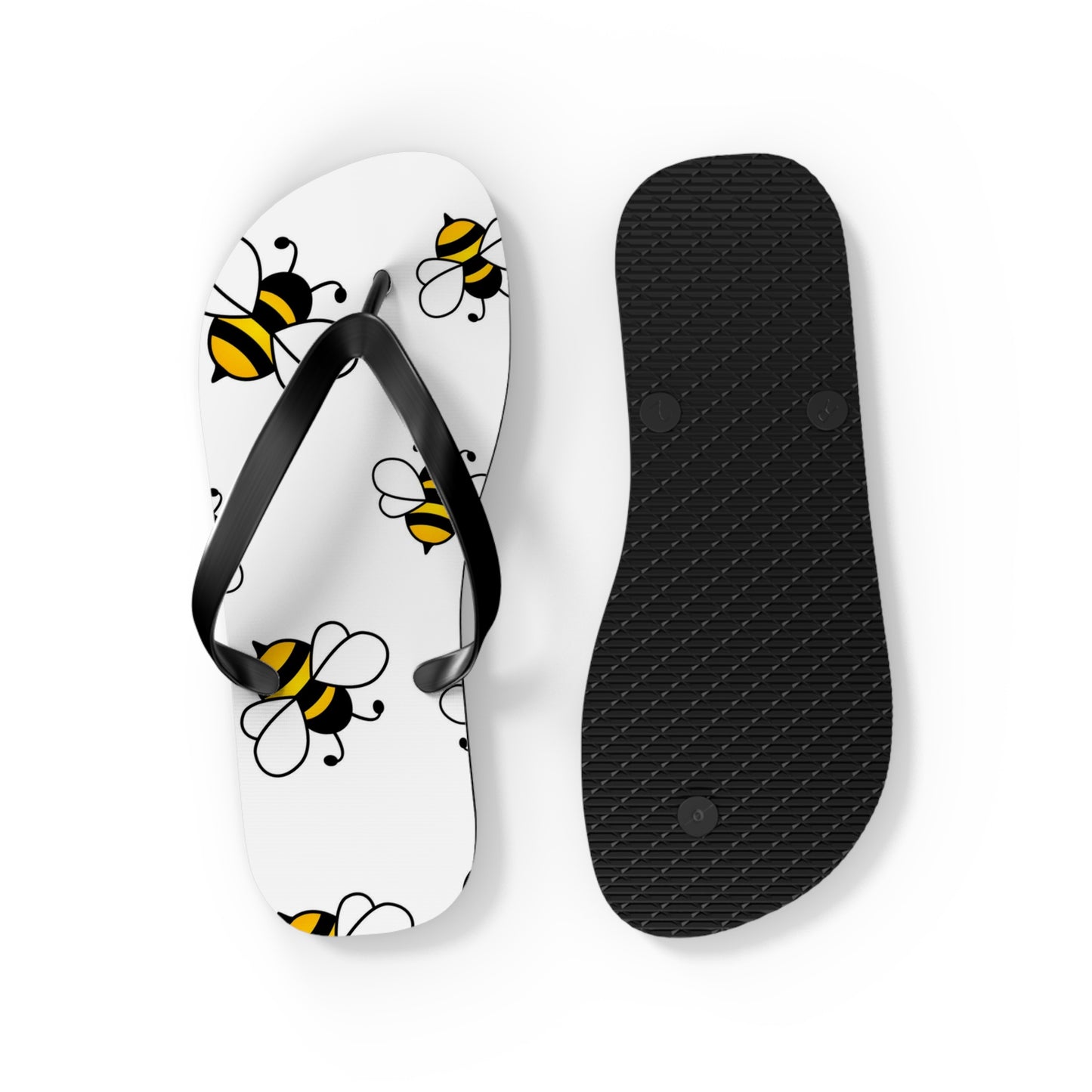 Bumble Bee Summer Flip Flops