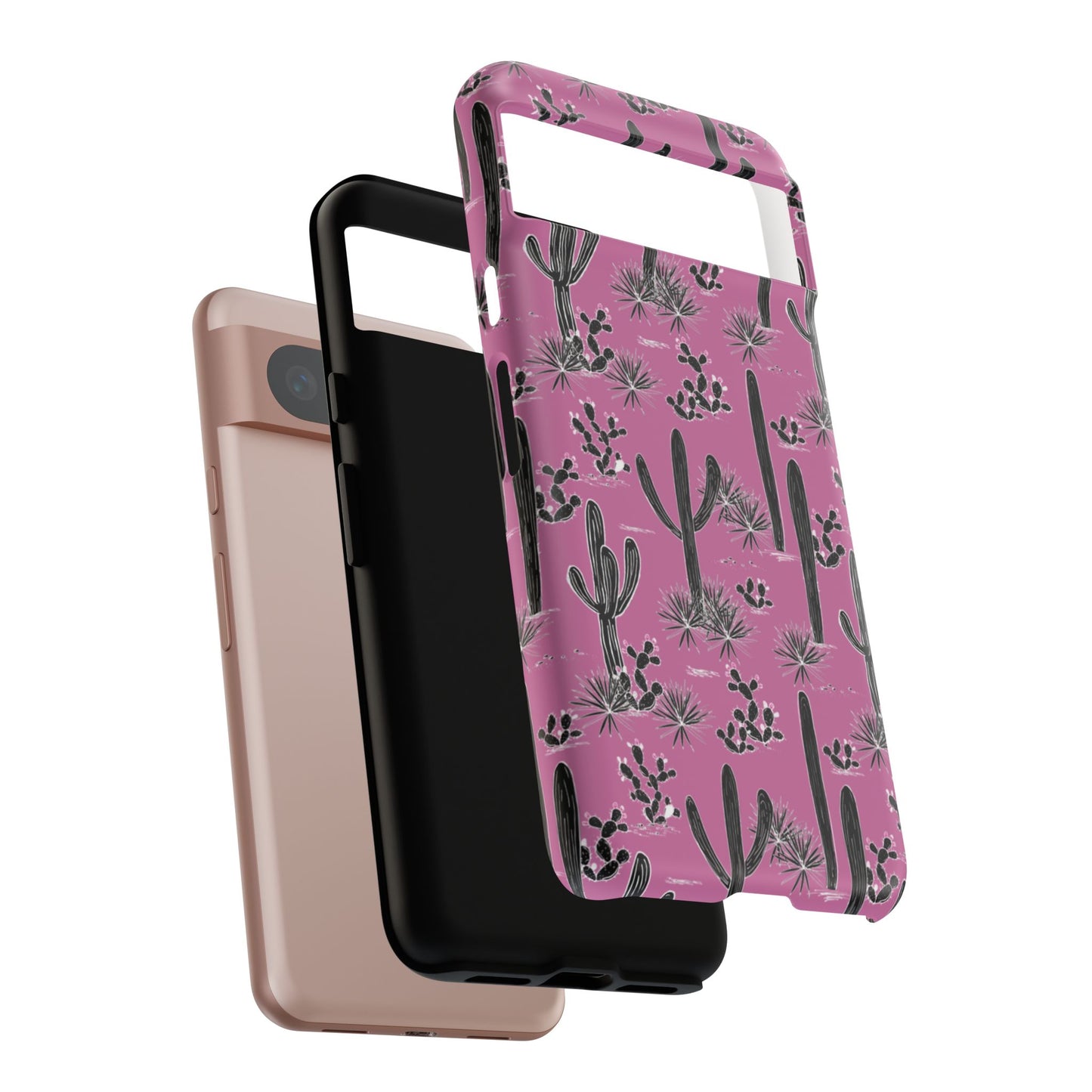 Pink Cactus Love Phone Case