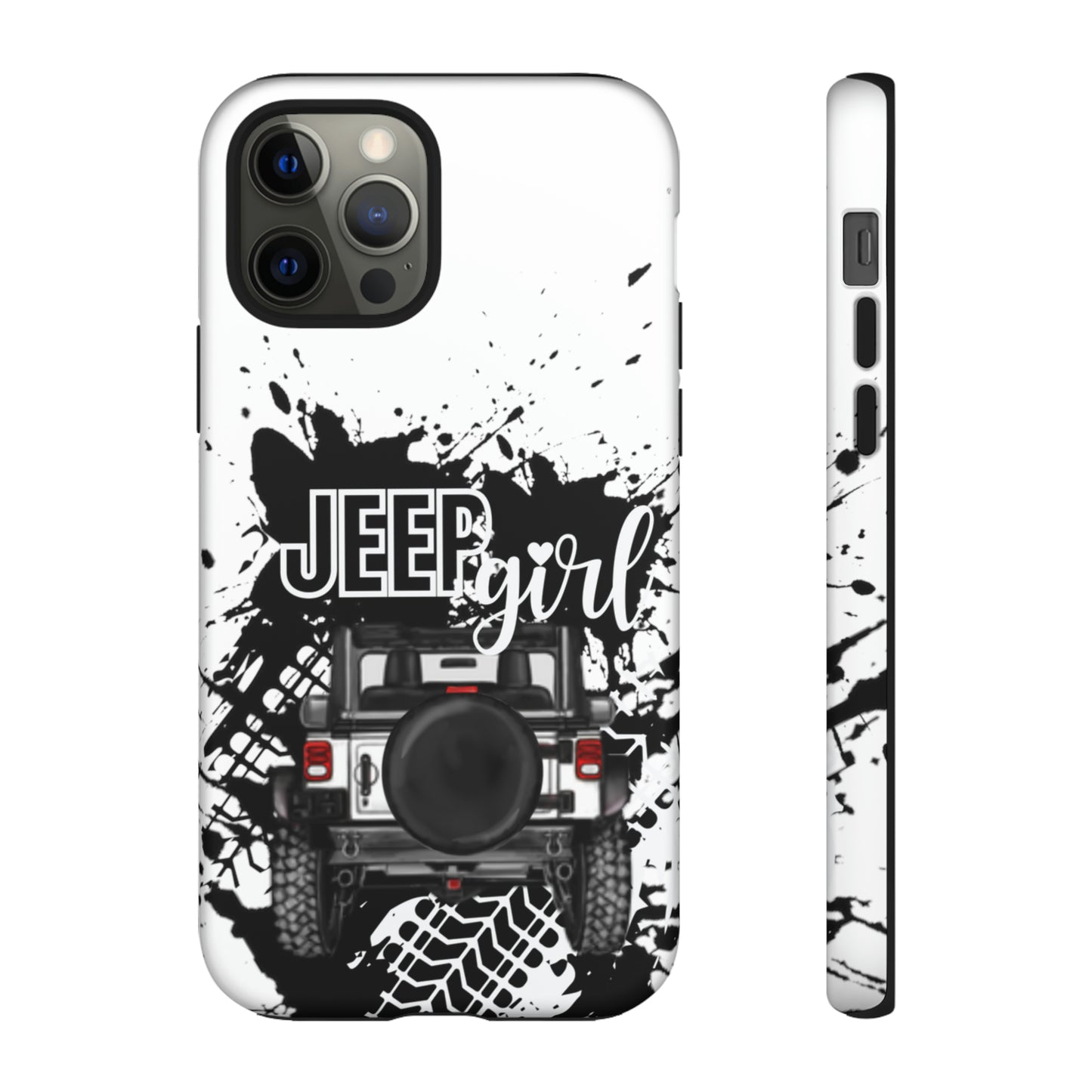 Off Road Girl White Tough Cases