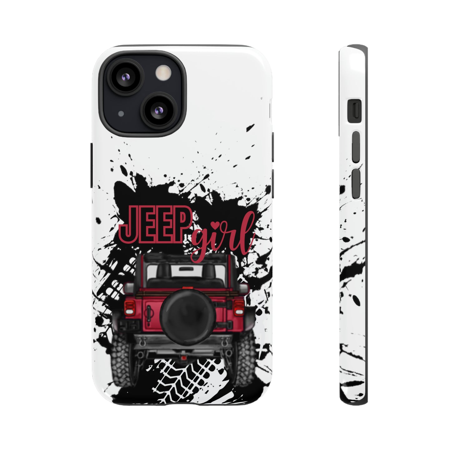 Off Road Girl Red Tough Cases