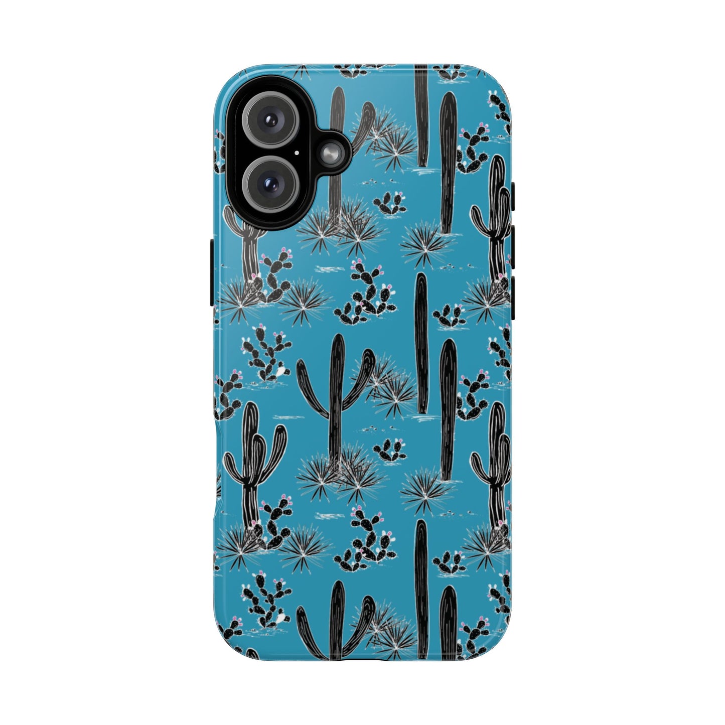 Turquoise Cactus Love Phone Case