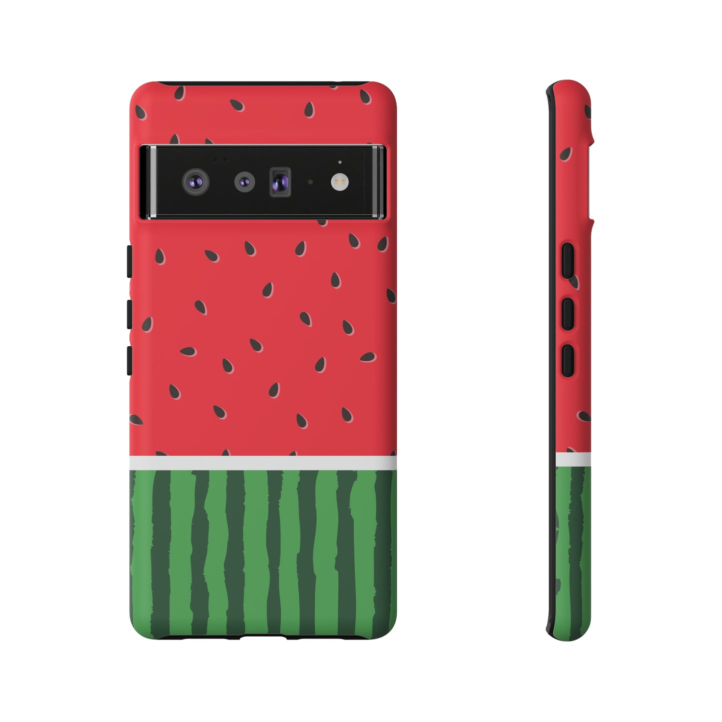 Adorable Watermelon Protective Phone Case for Google, Iphone, and Samsung Phone Cases