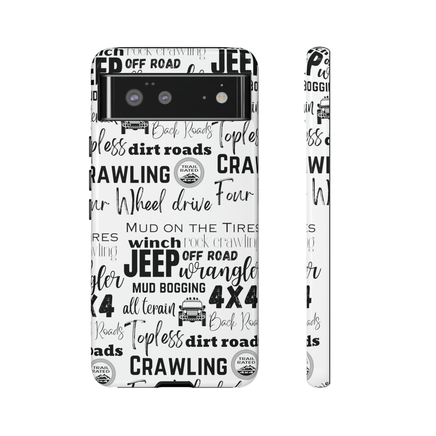 Off Road Subway Art Protective Phone Case for Iphone, Samsung and Google Phones