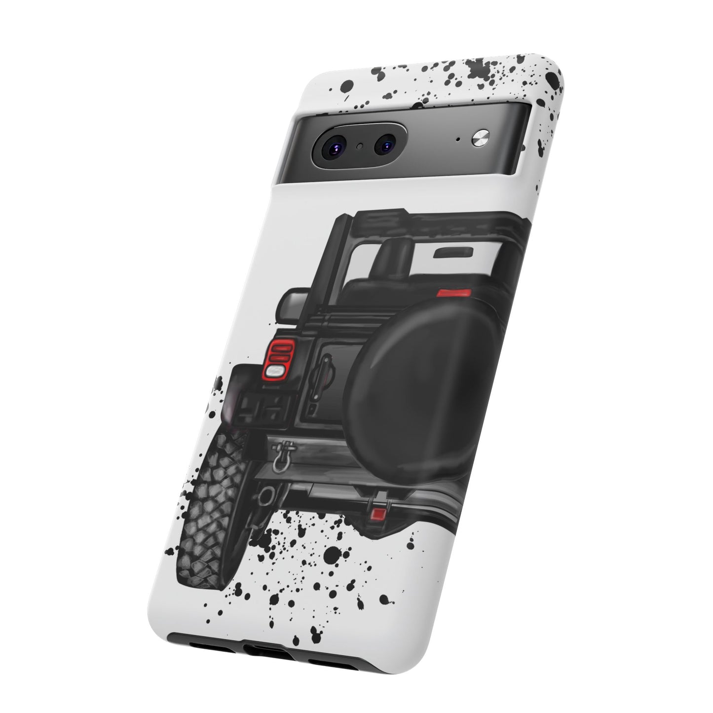 Off Road Life Black Protective Case for Iphone, Google and Samsung