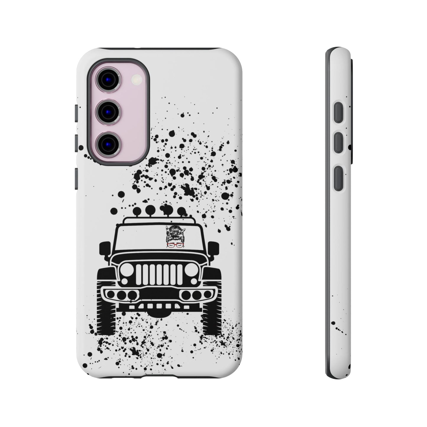 Off Road Girl with Glasses Tough Cases