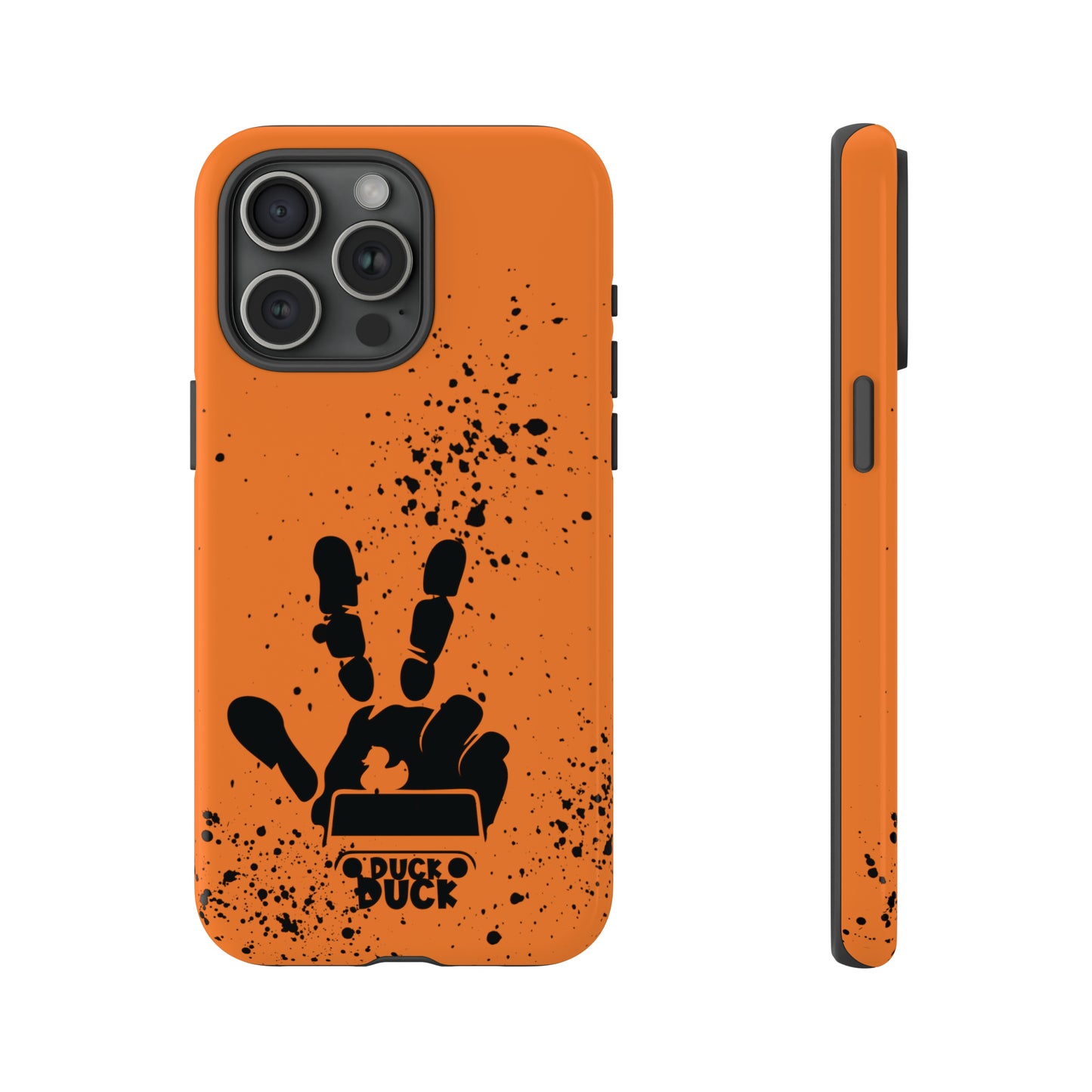 Duck Duck Orange Protective Phone Case for IPhone, Samsung and Google Phones