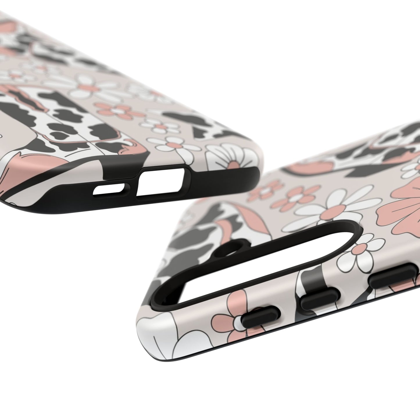 Western Flower Protective Phone Case for Google, Iphone and Samsung Phones