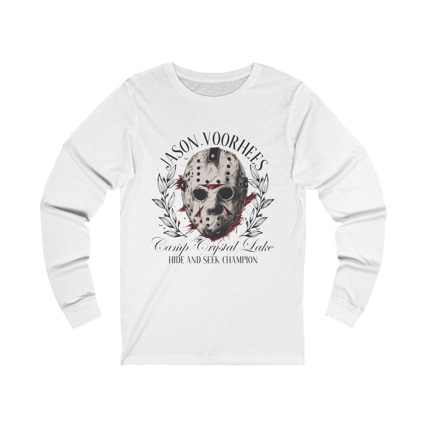 Jason Voorhees Unisex Jersey Long Sleeve Tee