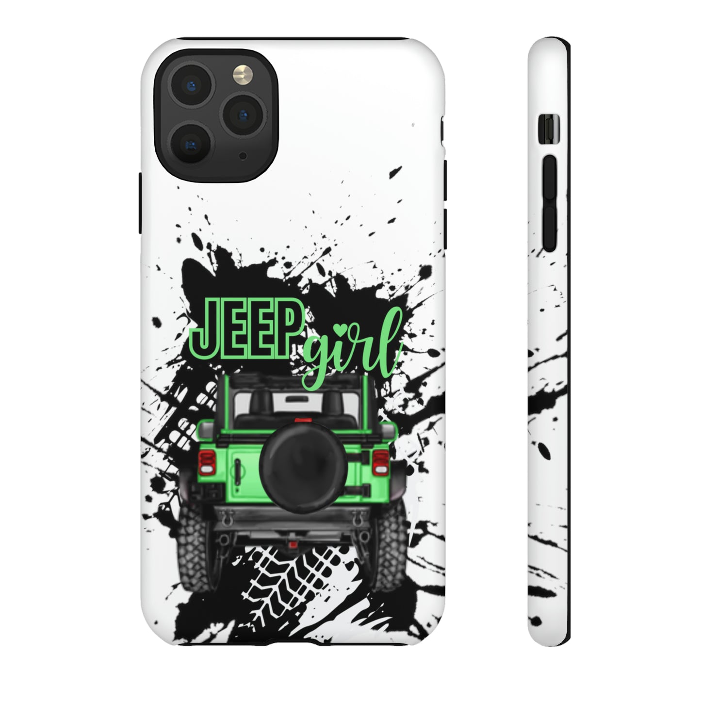 Off Road Girl Green Tough Cases