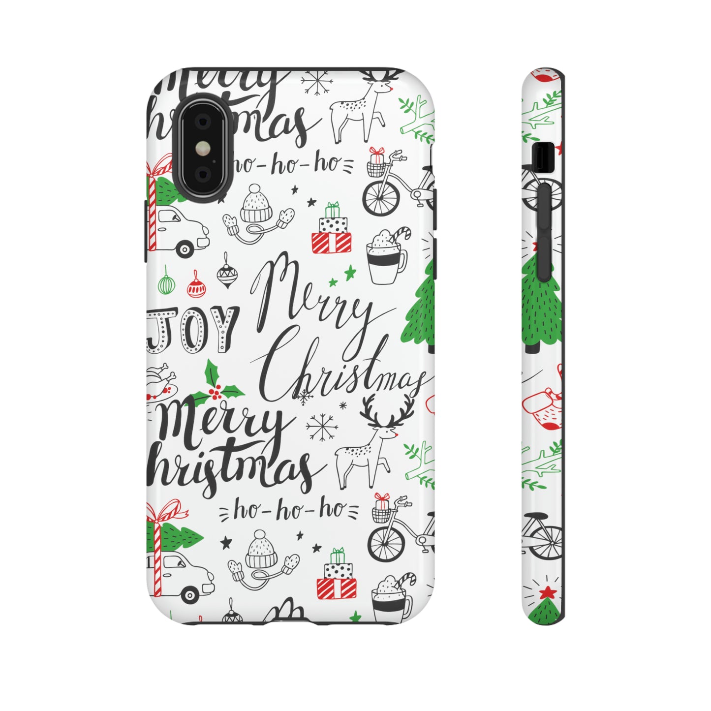 Merry Christmas Protective Phone Case for Iphone, Samsung and Google Phones