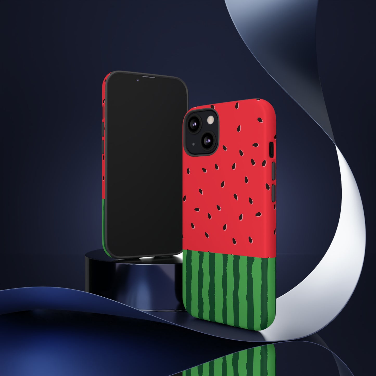 Adorable Watermelon Protective Phone Case for Google, Iphone, and Samsung Phone Cases