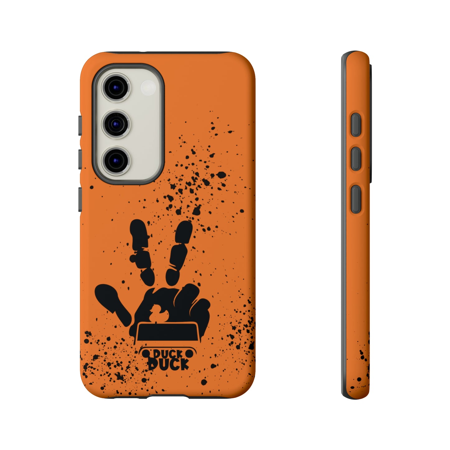 Duck Duck Orange Protective Phone Case for IPhone, Samsung and Google Phones