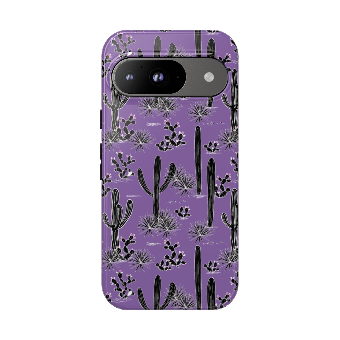 Purple Cactus Love Phone Case