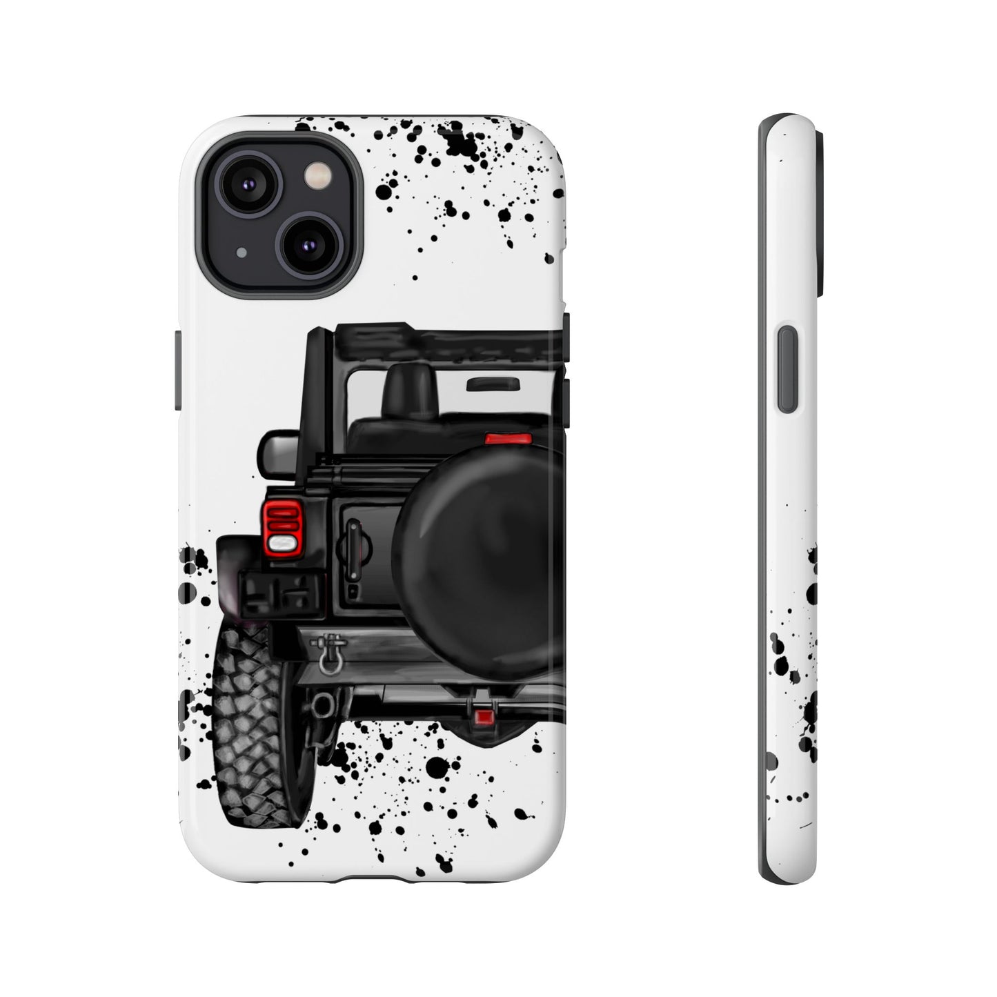 Off Road Life Black Protective Case for Iphone, Google and Samsung