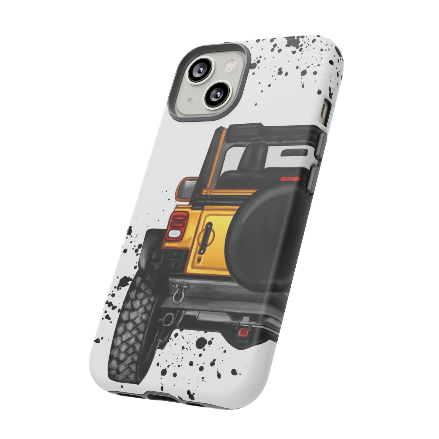 Off Road Life Yellow Protective Case for Iphone, Google and Samsung