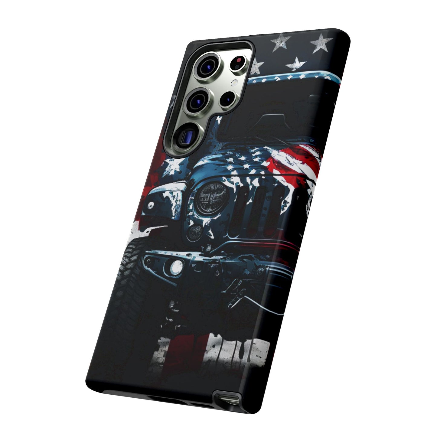 Off Roading Patriotic Protective Drop Proof Case Iphone, Samsung and Google phones