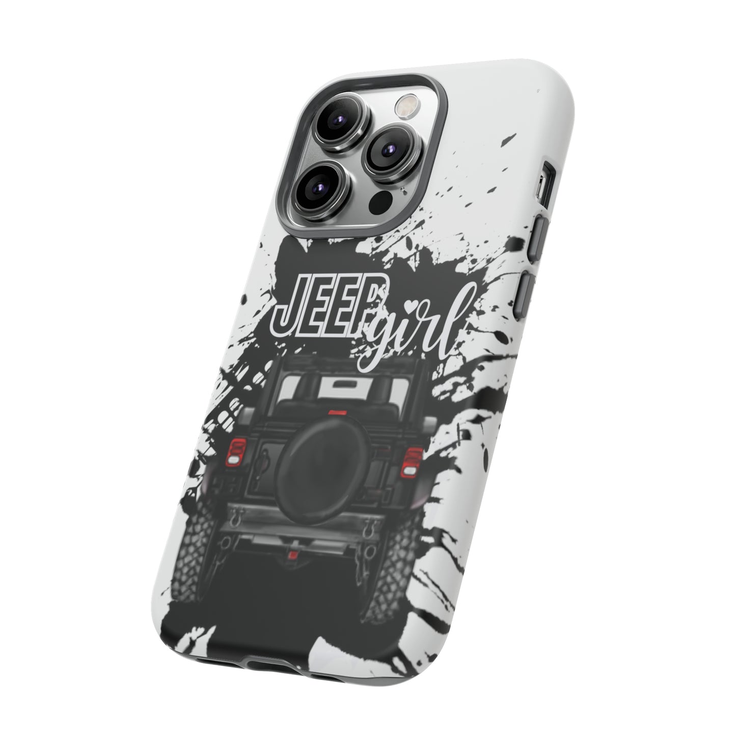 Off Road Girl Black Tough Cases