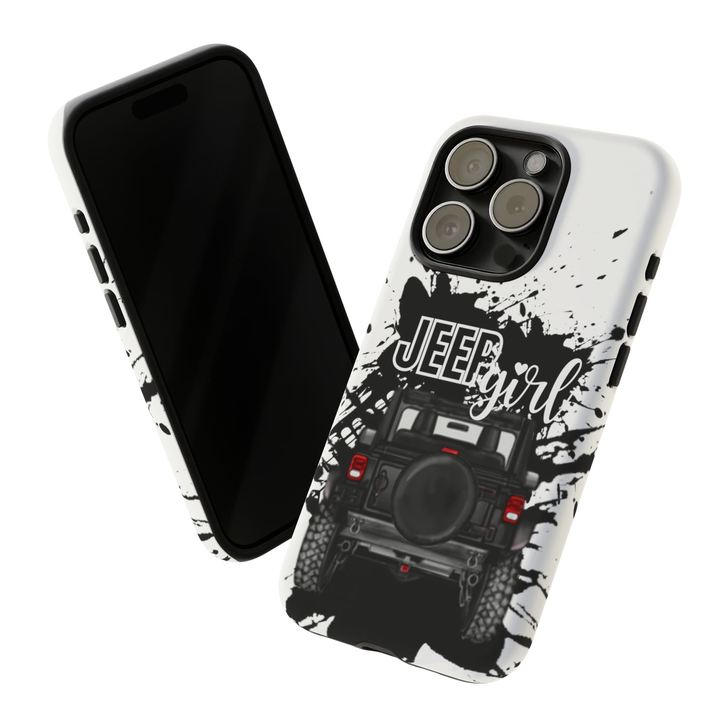 Off Road Girl Black Tough Cases