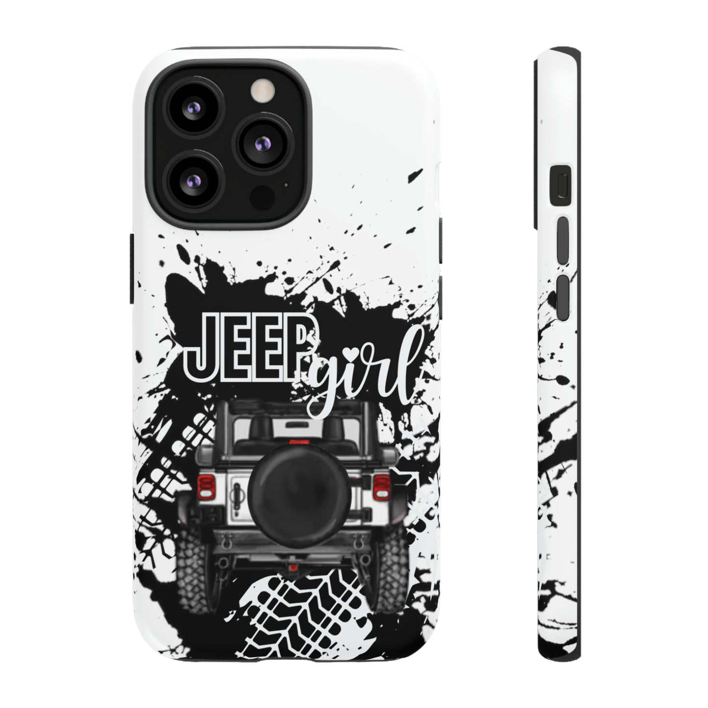 Off Road Girl White Tough Cases