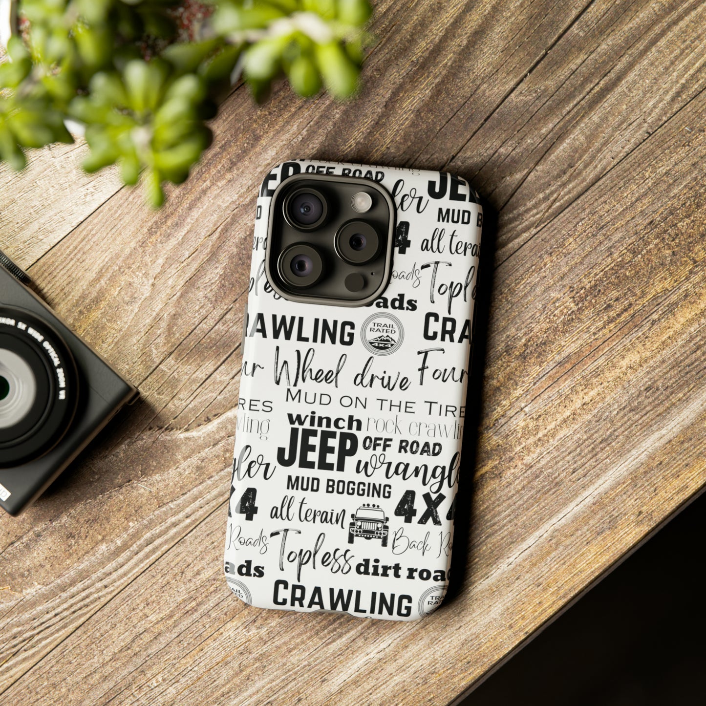 Off Road Subway Art Protective Phone Case for Iphone, Samsung and Google Phones