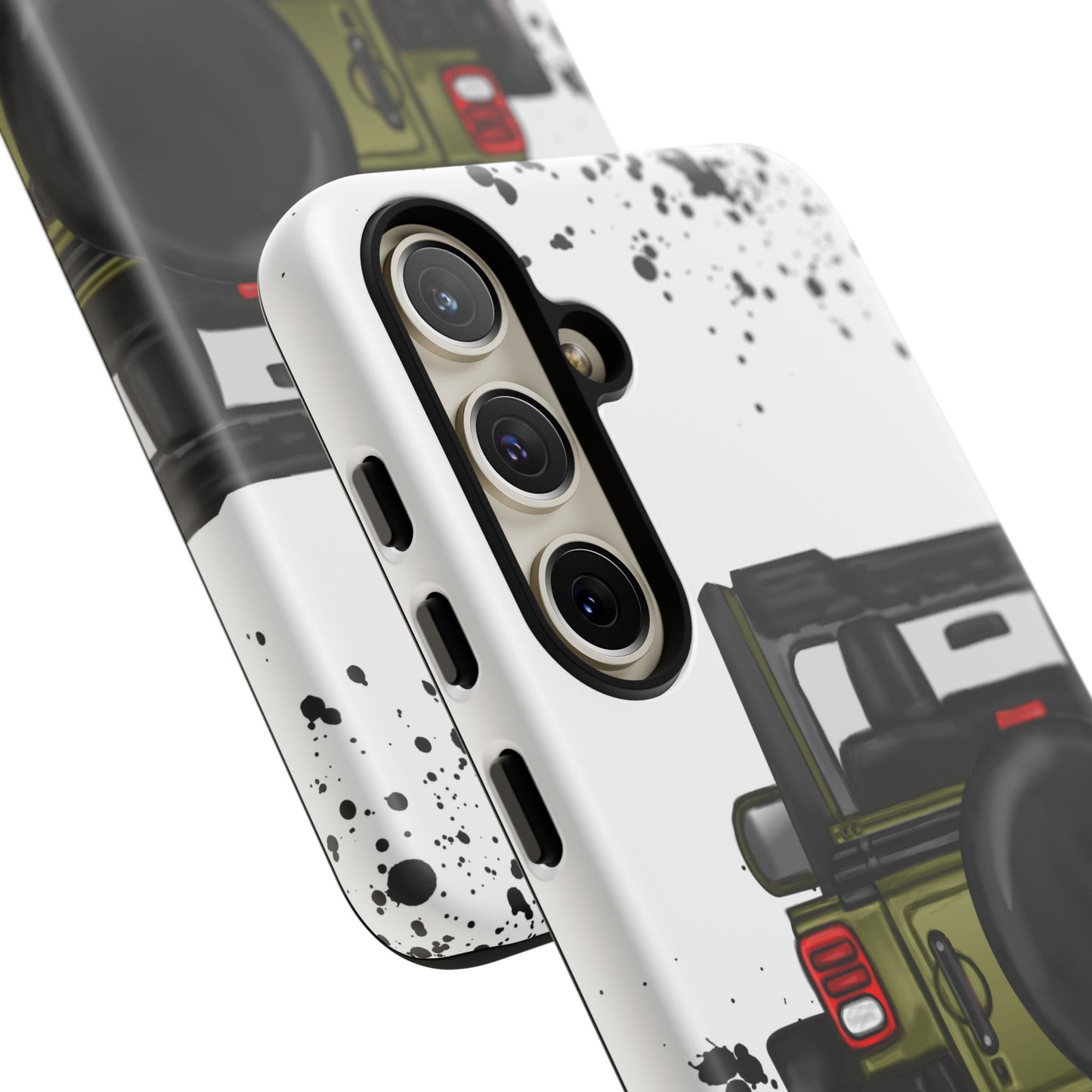 Off Road Life Army Green Protective Case for Iphone, Google and Samsung