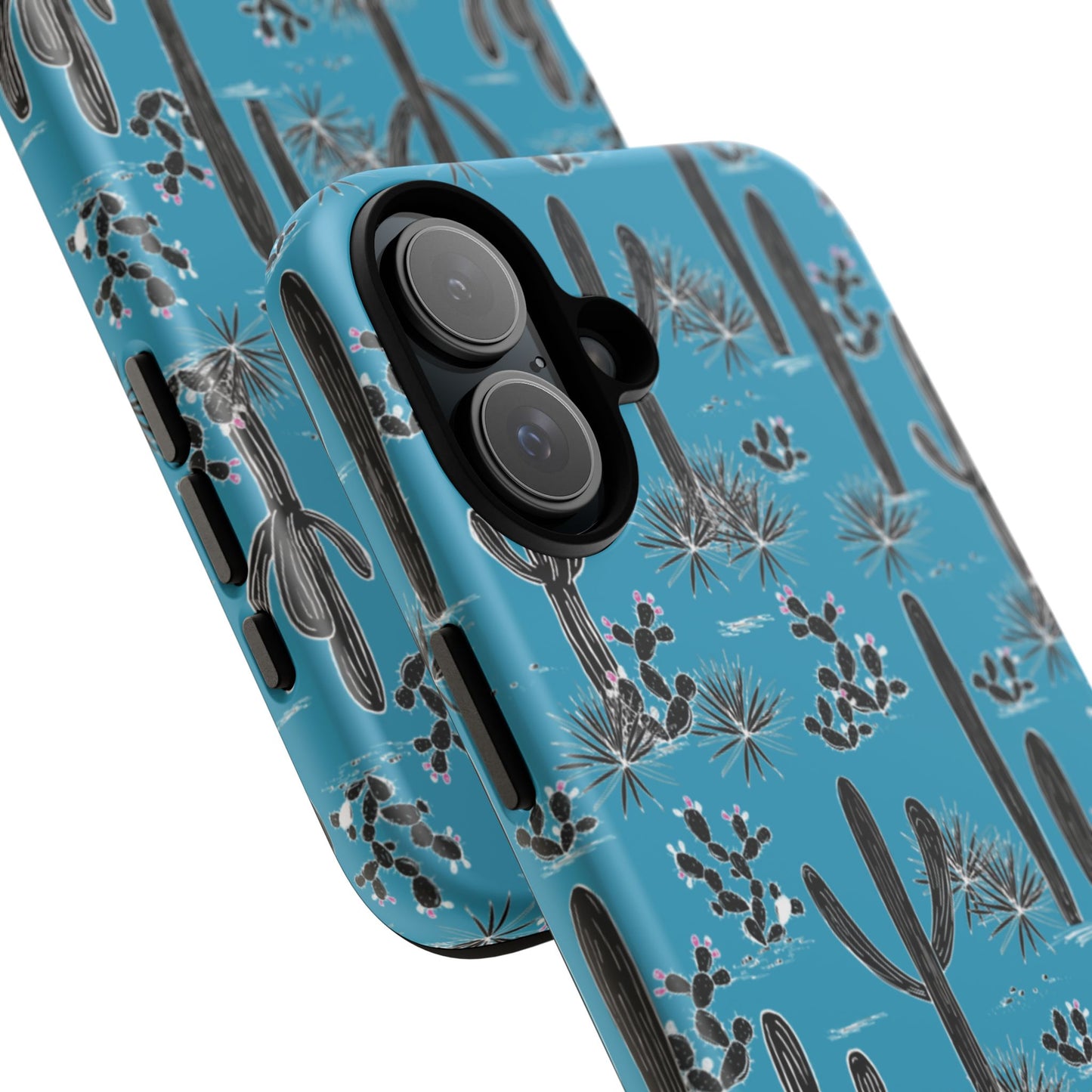 Turquoise Cactus Love Phone Case