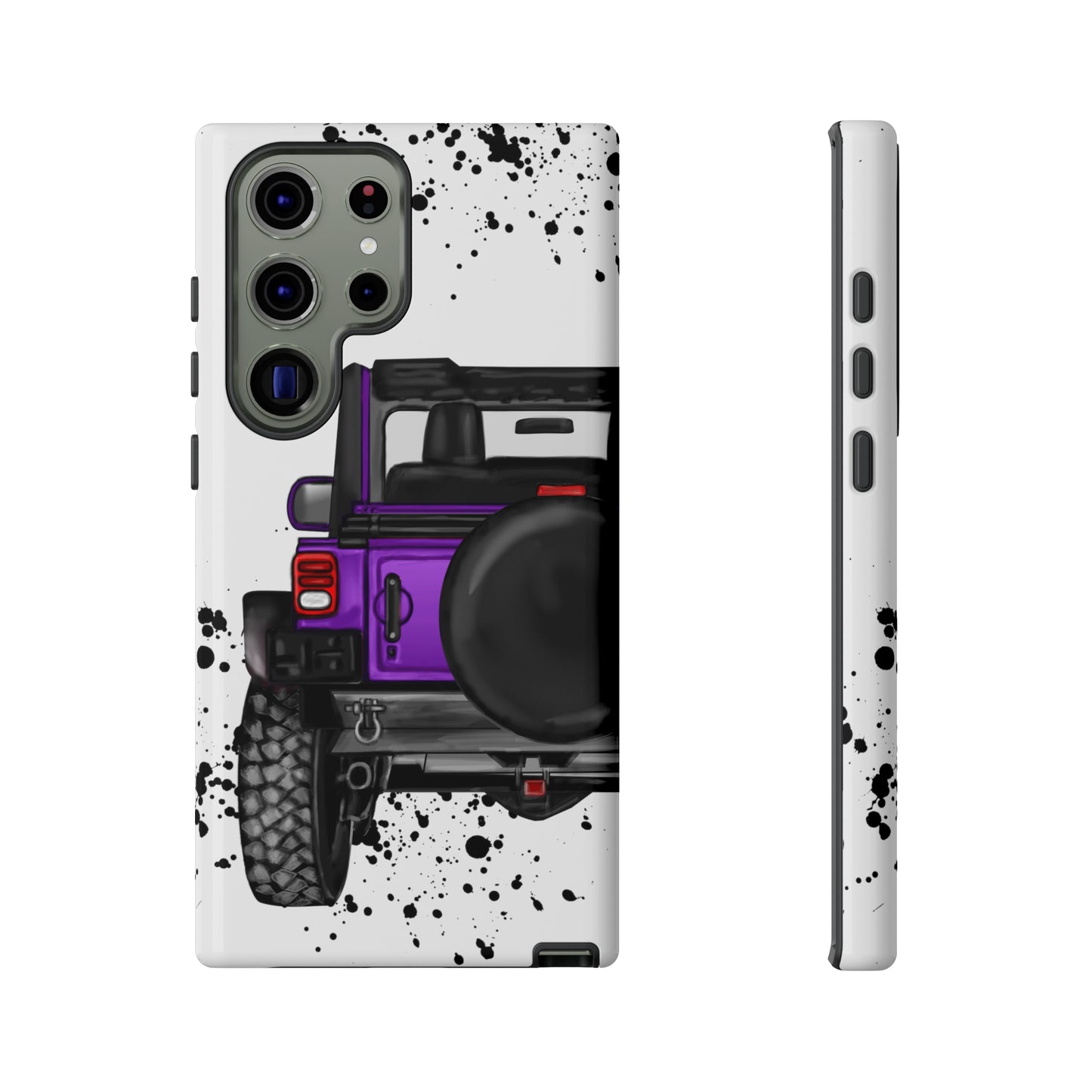 Off Road Life Purple Protective Case for Iphone, Google and Samsung