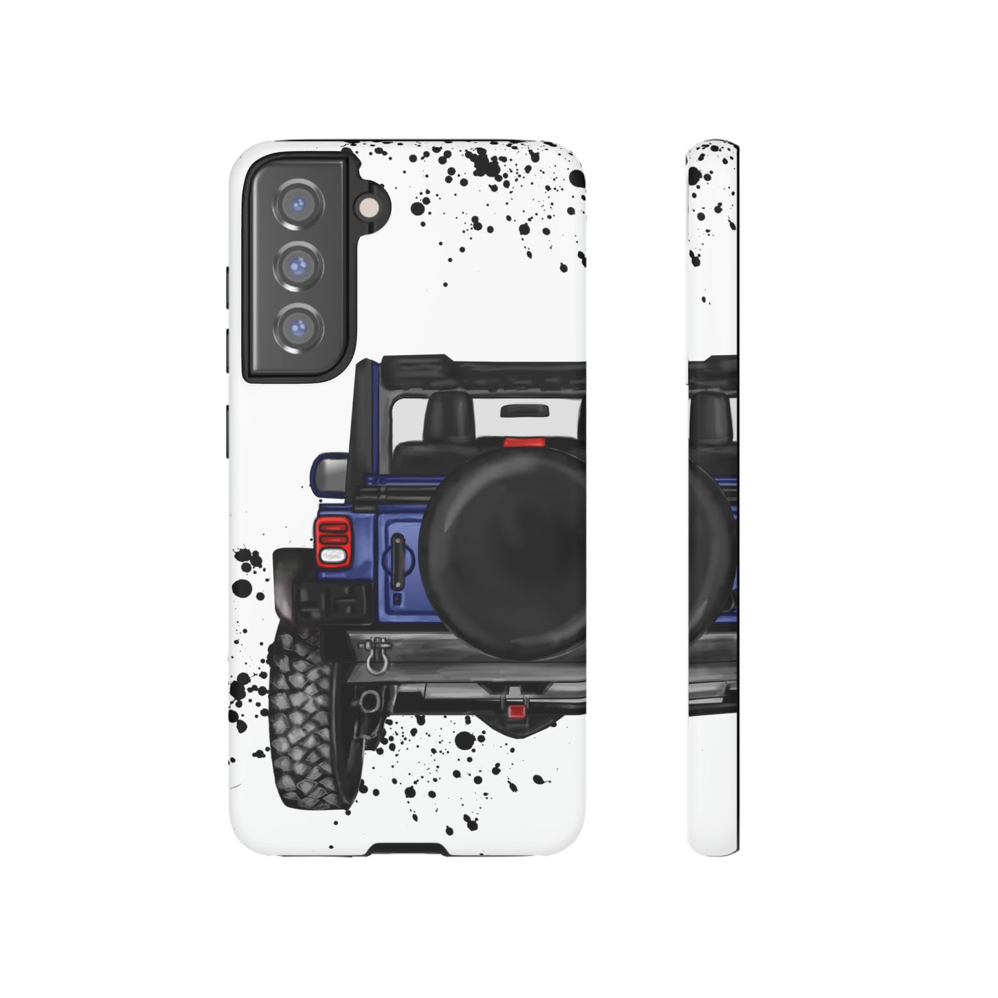 Off Road Life Dark Blue Protective Case for Iphone, Google and Samsung