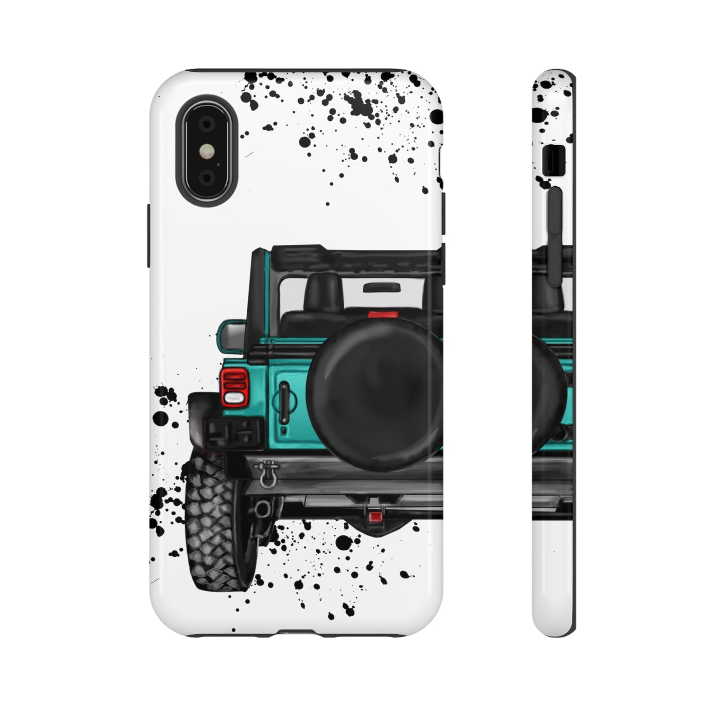 Off Road Life Turquoise Protective Case for Iphone, Google and Samsung