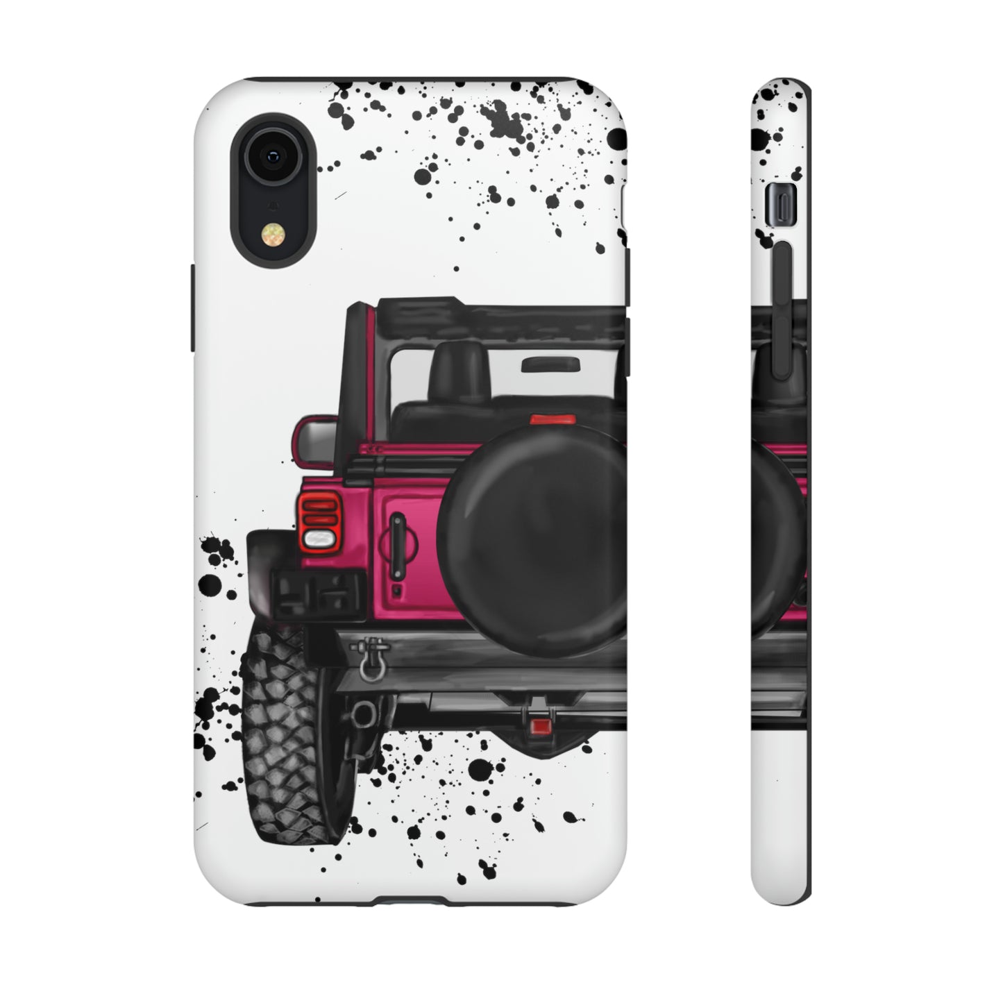 Off Road Life Dark Pink Protective Case for Iphone, Google and Samsung