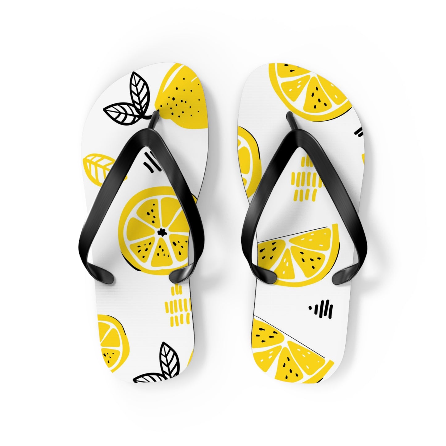 Lemon Love  Summer Flip Flops