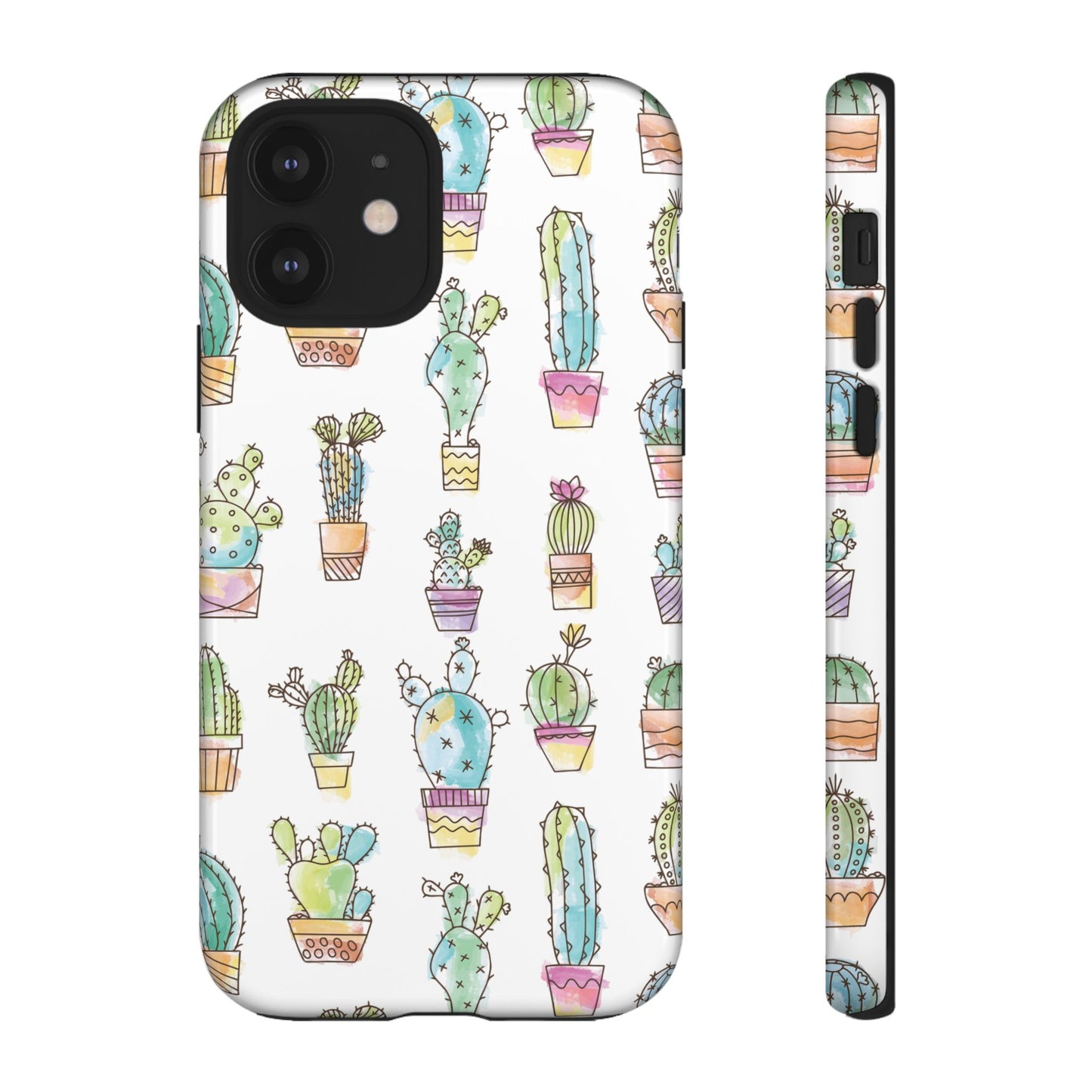 Pastel Cactus Love Phone Case