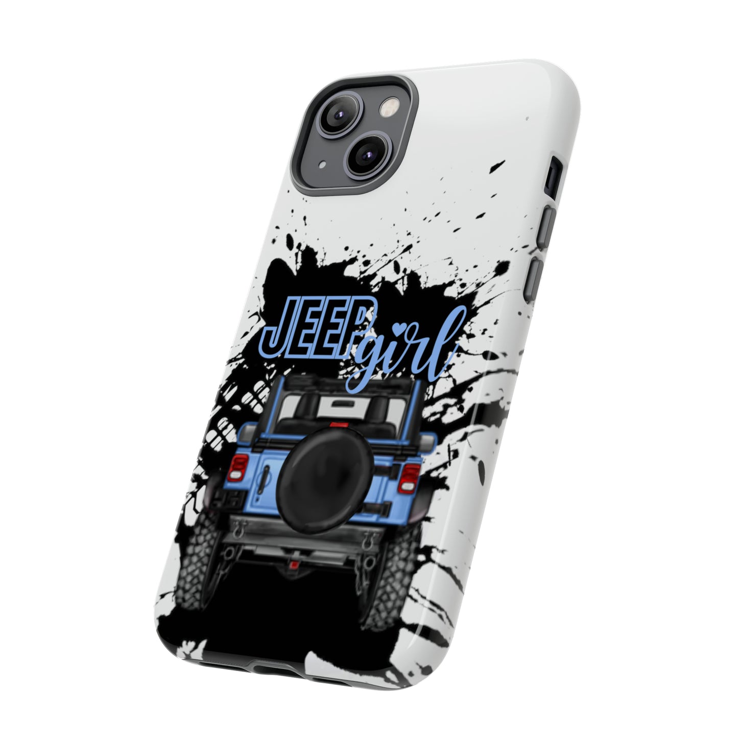 Off Road Girl Blue Tough Cases